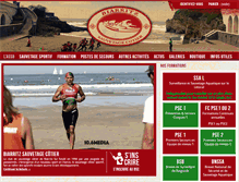 Tablet Screenshot of biarritz-sauvetage-cotier.com